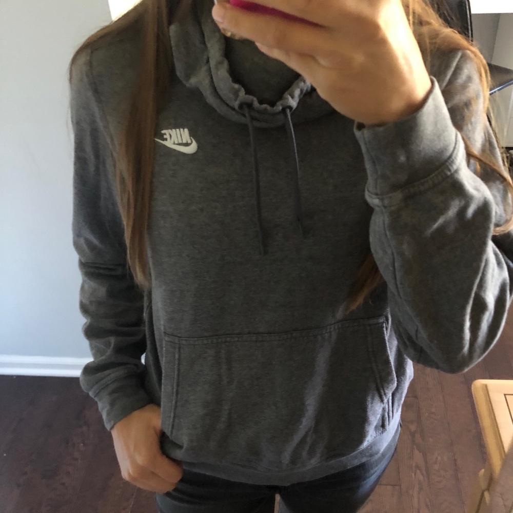 Dark grey Nike hoodie